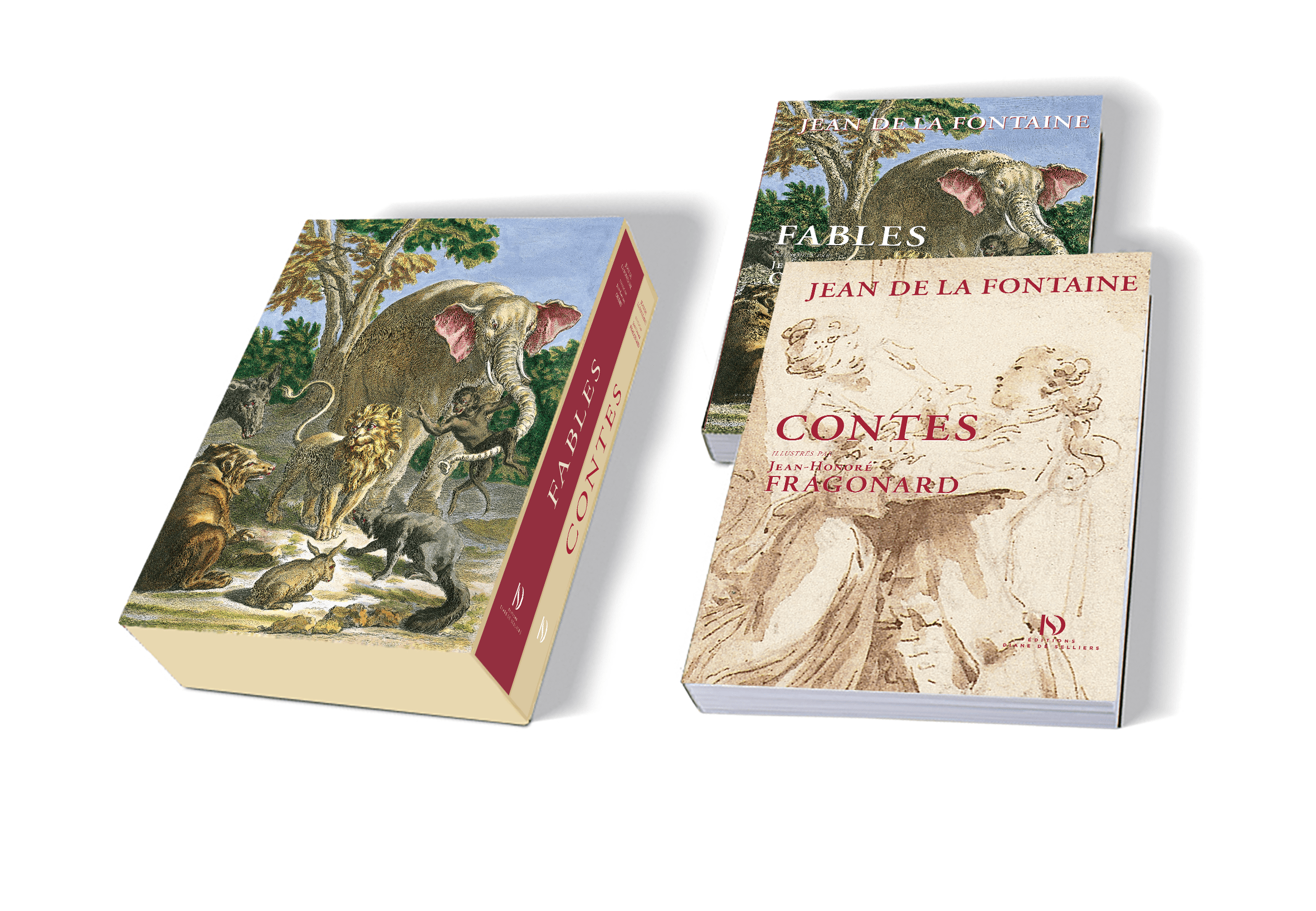 Coffret La Fontaine diane de selliers